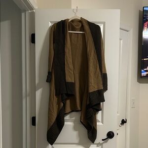 Moda International Brown and Black Cardigan